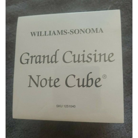 Williams-Sonoma Grand Cuisine Note Cube - Picture 1 of 6
